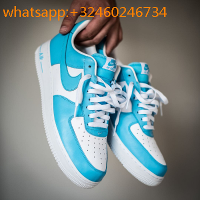 nike air force one bleu et blanche