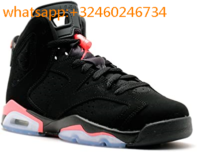 Jordan 6 noir online et rouge